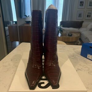 SCHUTZ raffaela merlot boot
